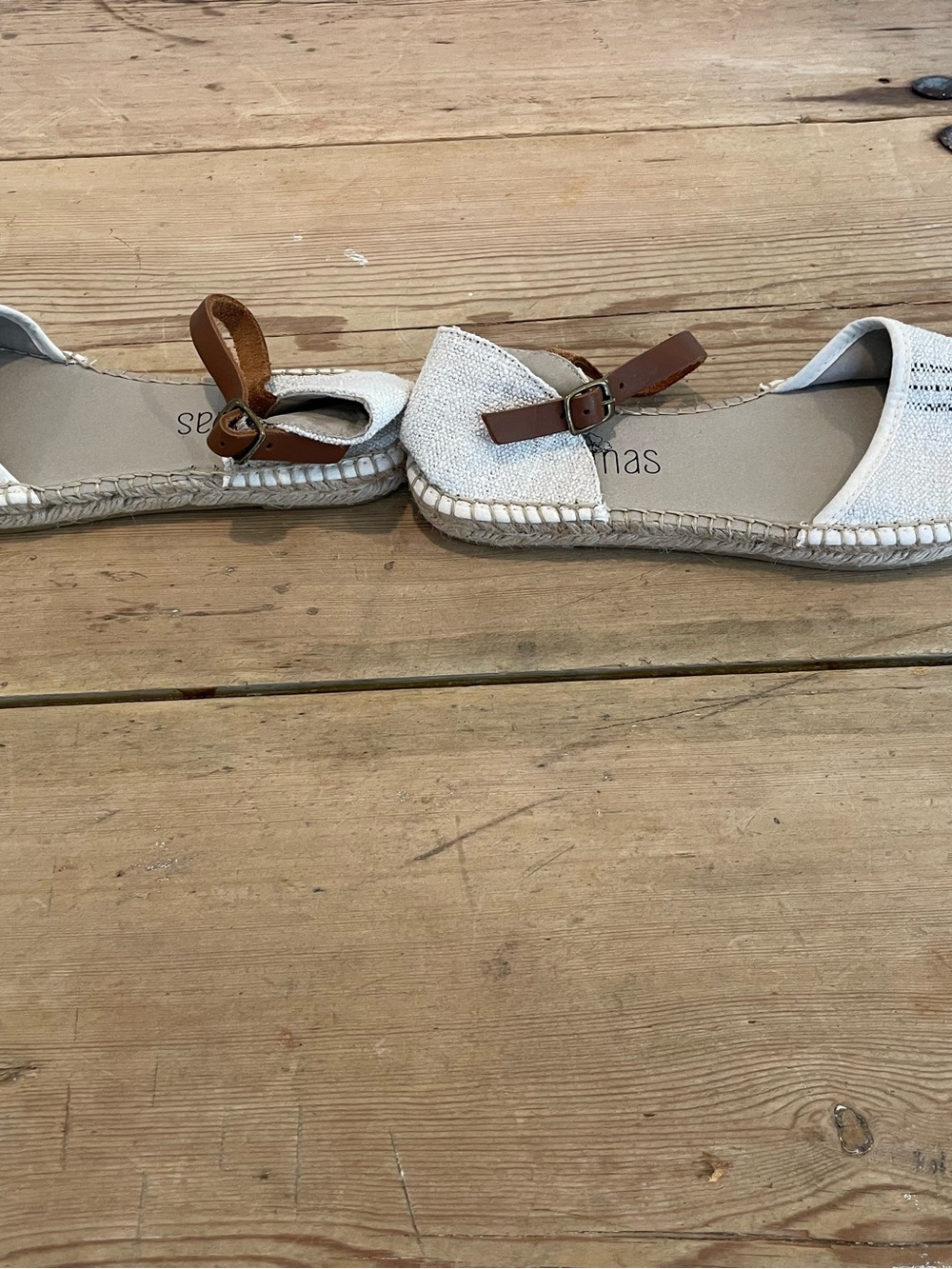 Alparlinas Espadrille size 38 Made with Antique cloth - Picture 5 of 6